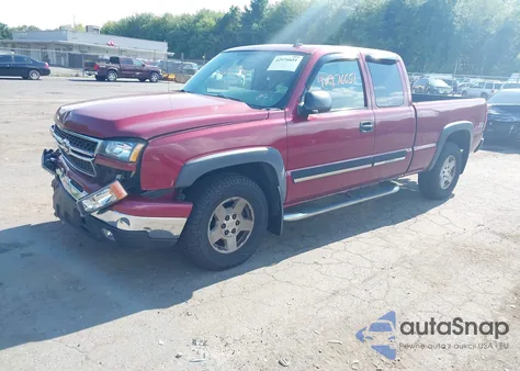 2006 Chevrolet Silverado 1500 Lt3 from USA, damaged, VIN 1GCEK19B66Z260515
